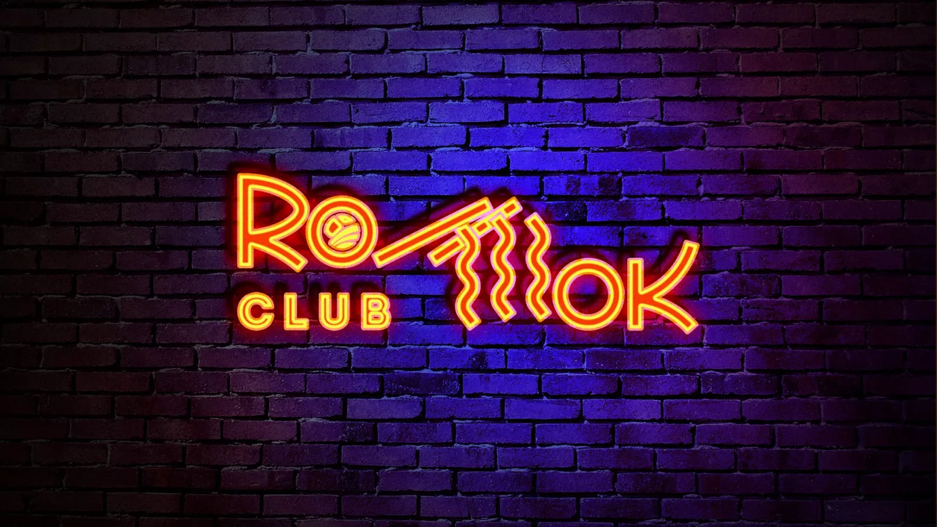 Разработка светящейся интерьерной вывески суши-бара «Roll Wok Club» в Усолье Разработка светящейся интерьерной вывески суши-бара «Roll Wok Club» в Усолье